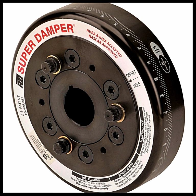 Sbc harmonic balancer bolt torque